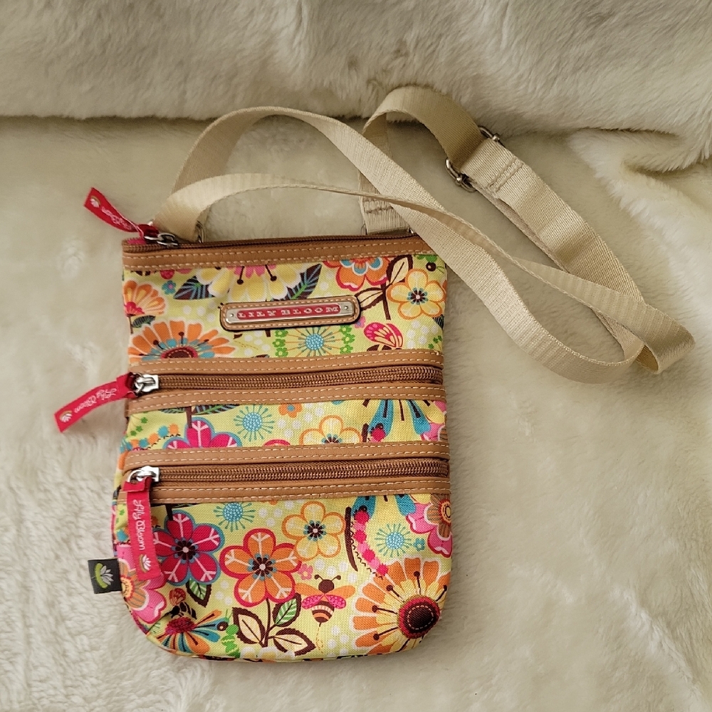 LILY BLOOM Floral Crossbody Bag - Multicolor